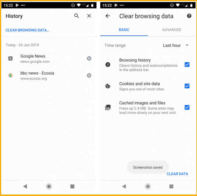 كيفية-حذف-سجل-تصفح-الانترنت-في-الاندرويد
