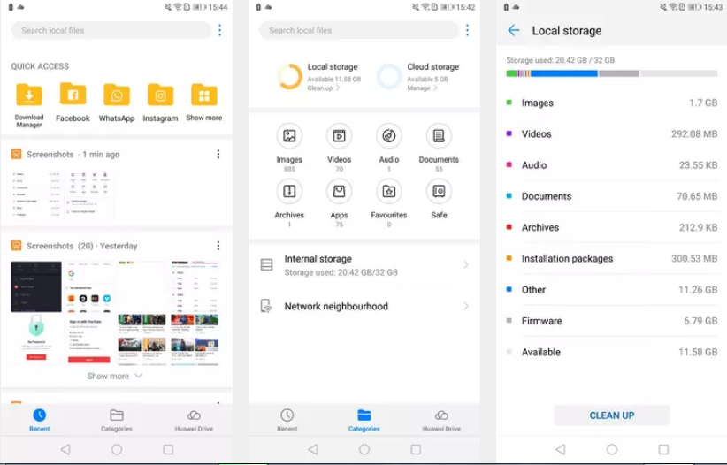 تحديث تطبيق Huawei File Manager 10.4.0.305 HONOR CLUB (EG)