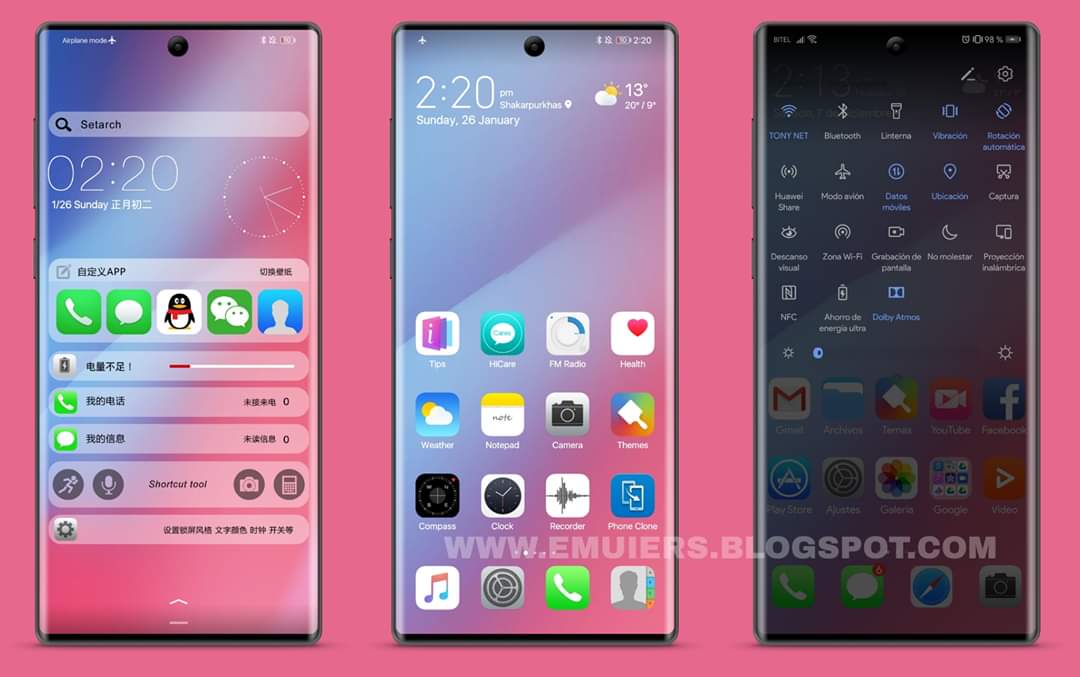 ثيم-iOS-Atom-EMUI-amp-Magic-UI-Theme-لهواتف-honor-و-Honor