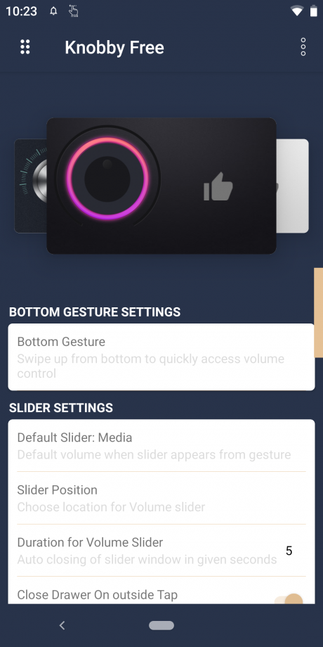 تطبيق-Knobby-الجديد-للتحكم-بحجم-صوت-أندرويد-عبر-إيماءات-مبتكرة