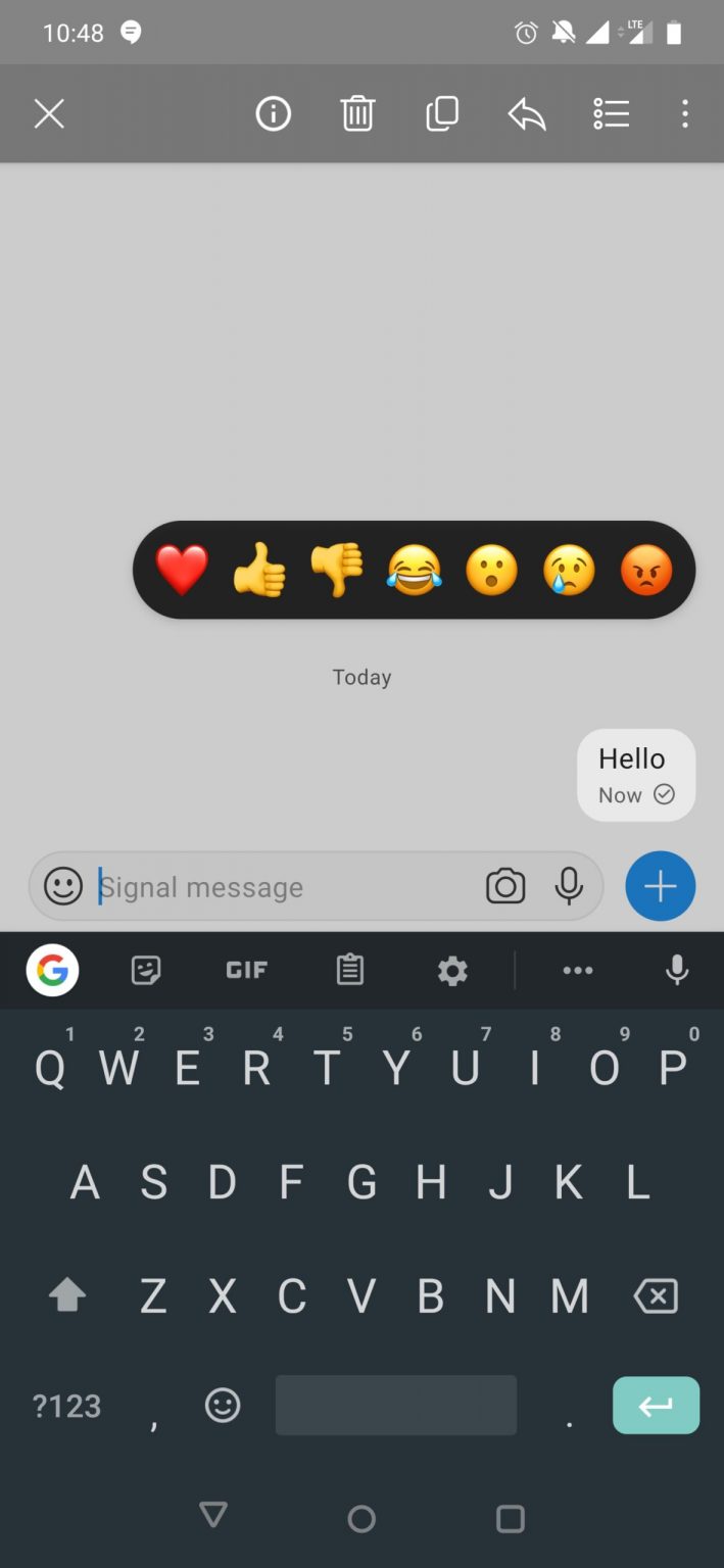 تحديث-تطبيق-التراسل-الأمني-Signal-بدعمه-لخاصية-ردود-الفعل-التعبيرية