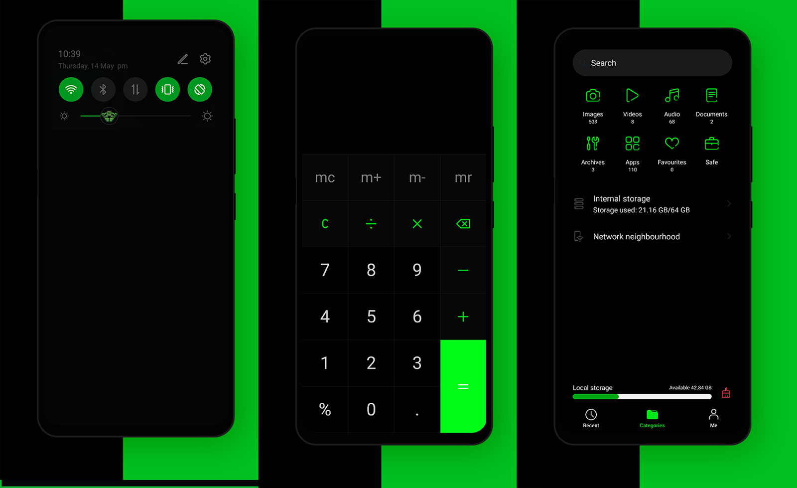 ثيم-جديد-تحميل-ثيم-Dark-Green-Hulk-ل-EMUI-9-EMUI-10حصريا-لك-