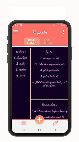 يقوم-تطبيق-Heynote-بتحويل-الخلفيات-إلى-قائمة-مهام-مخصصة