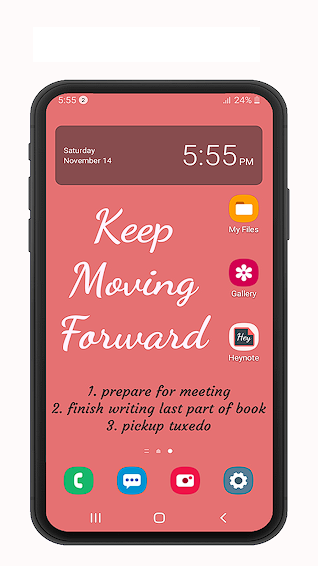 يقوم-تطبيق-Heynote-بتحويل-الخلفيات-إلى-قائمة-مهام-مخصصة