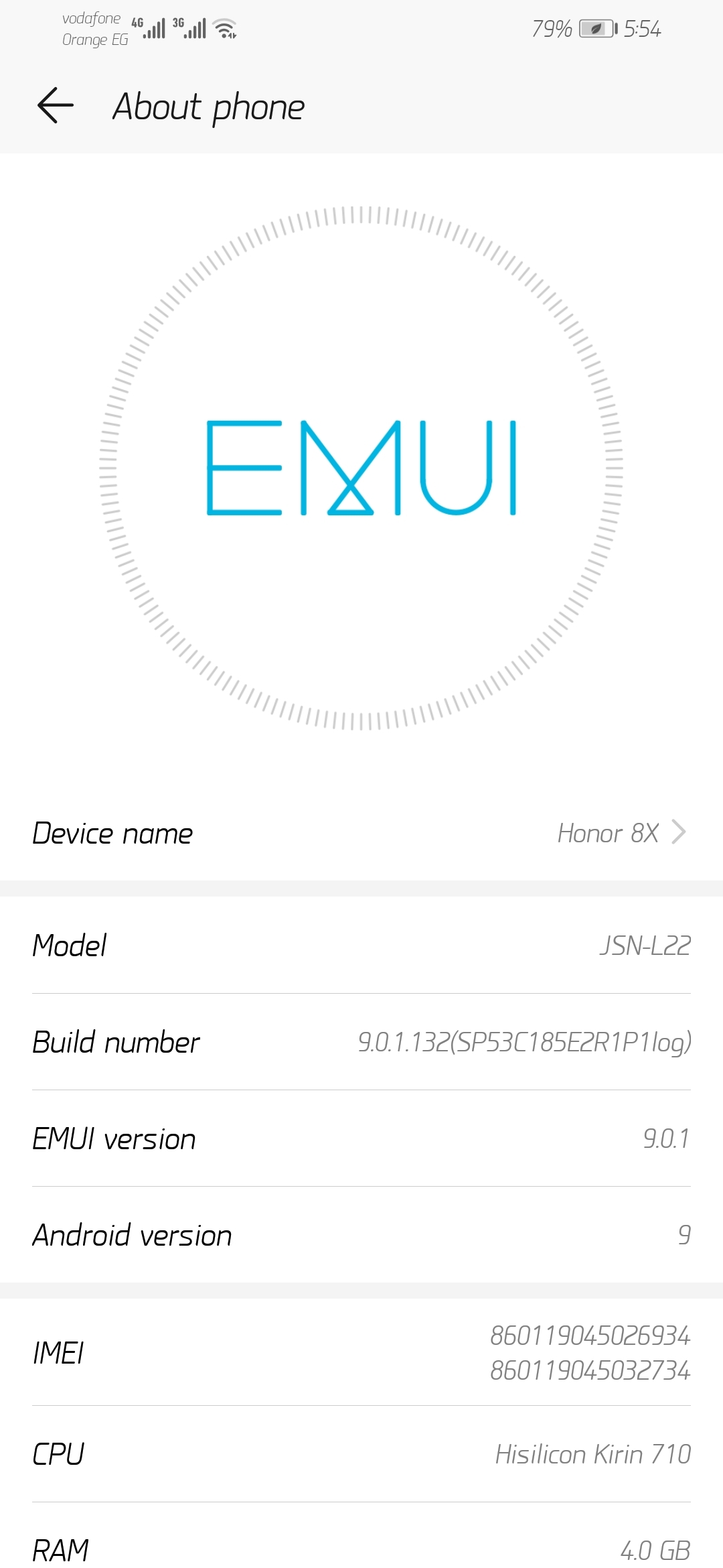 honor 8x Android 9 upgrade HONOR CLUB (EG)