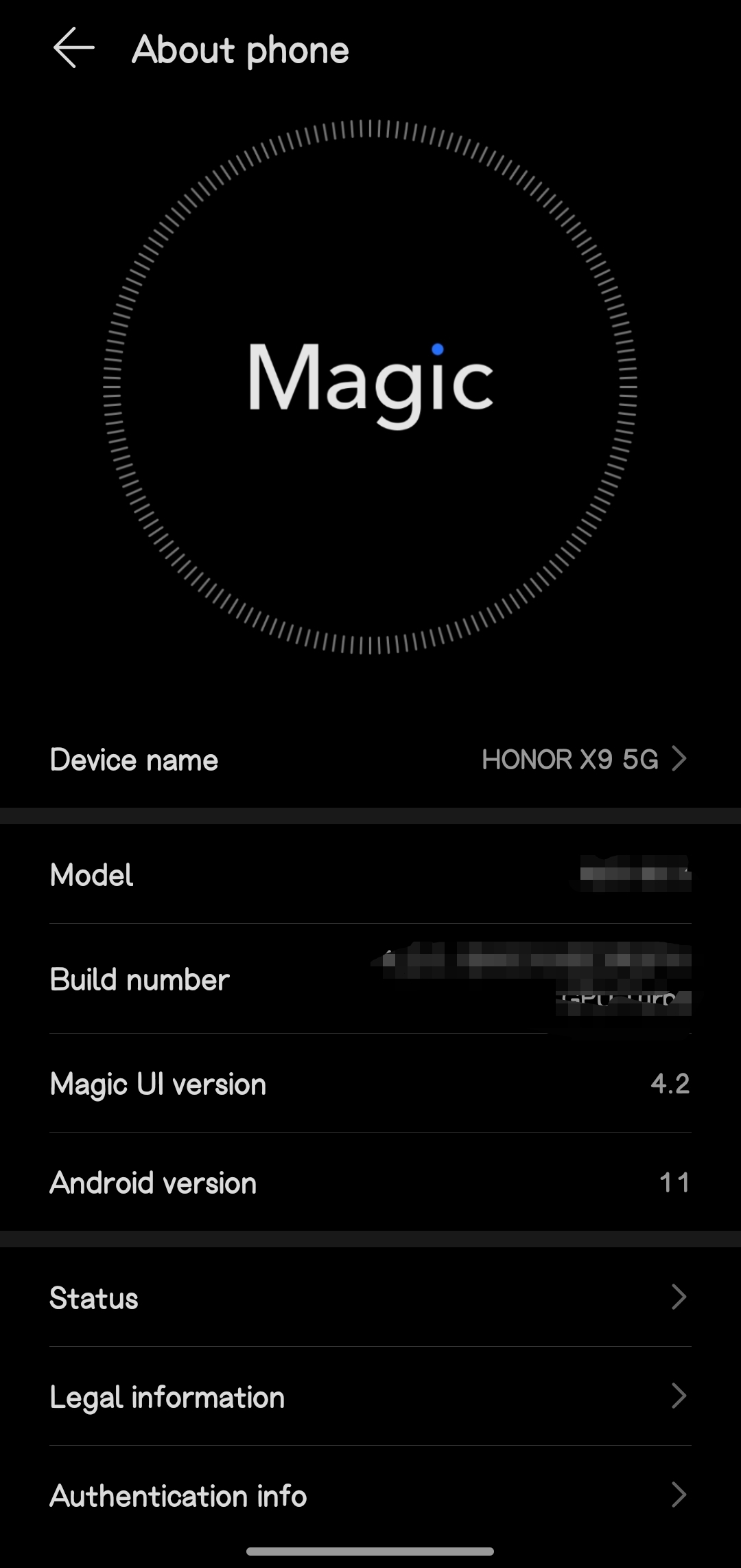 honor x9 magic ui 6