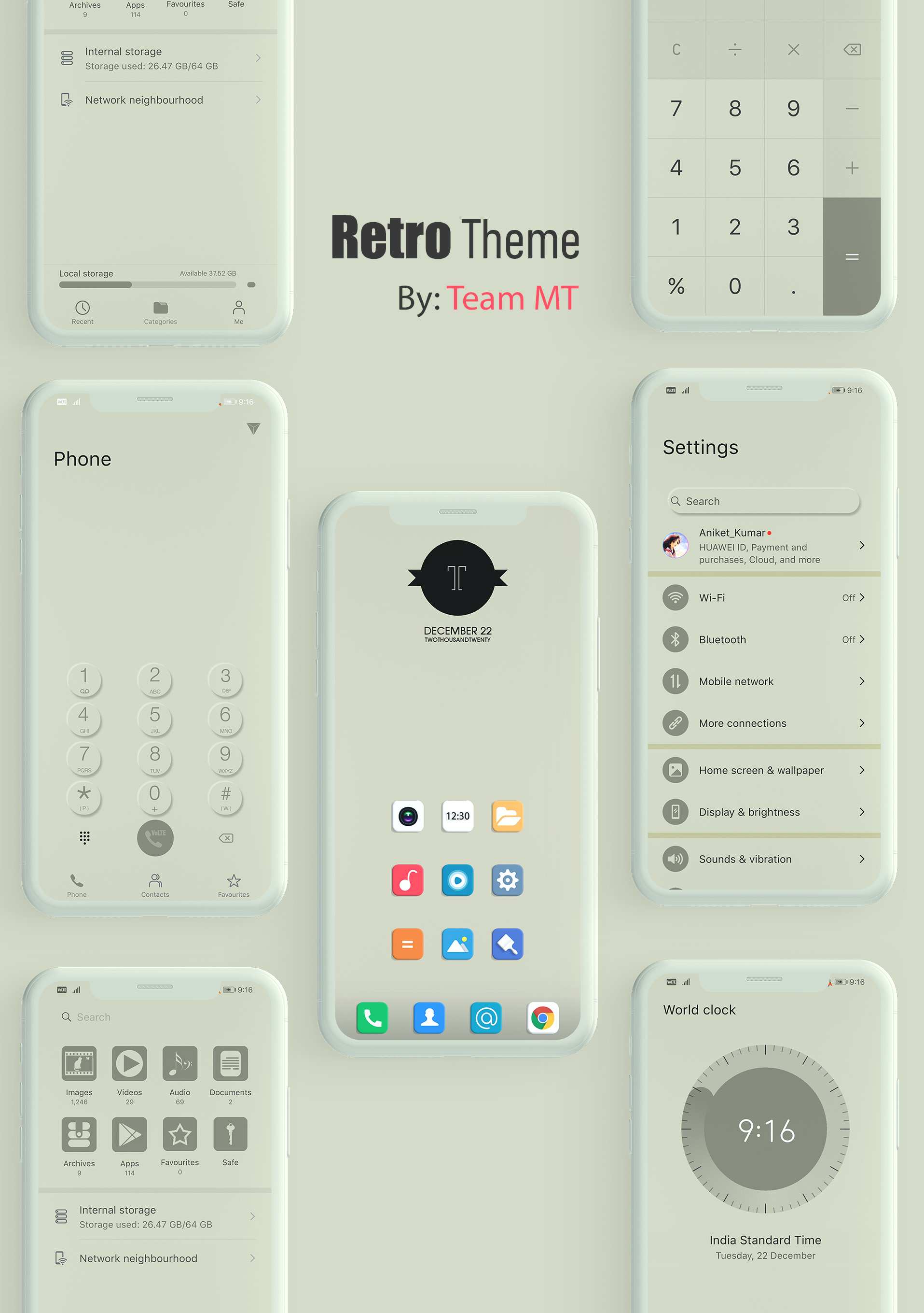 [EMUI THEME] Retro Vision EMUI THEME for EMUI 10 Users | HONOR CLUB ...
