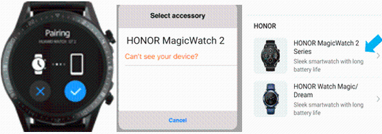 honor watch iphone