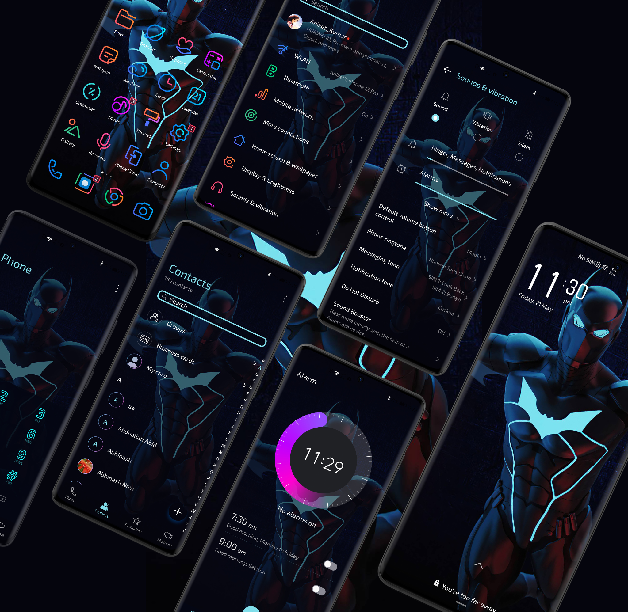 EMUI THEME] Batman Theme for EMUI Theme for EMUI 10/11 | HONOR CLUB (Global)