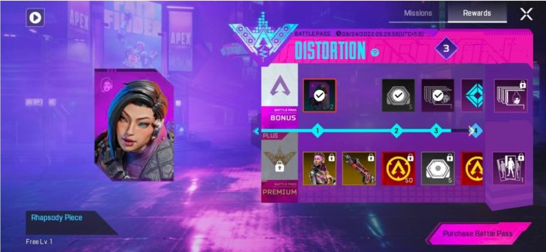 Apex Legends Mobile Season 2: DISTORTION Starts Today along with the  character - Time News