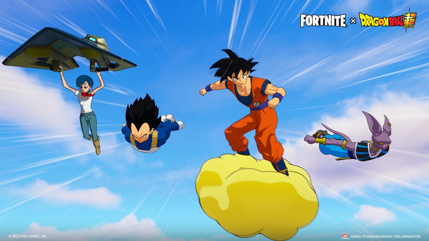 Dragon Ball Z has come back to Fortnite