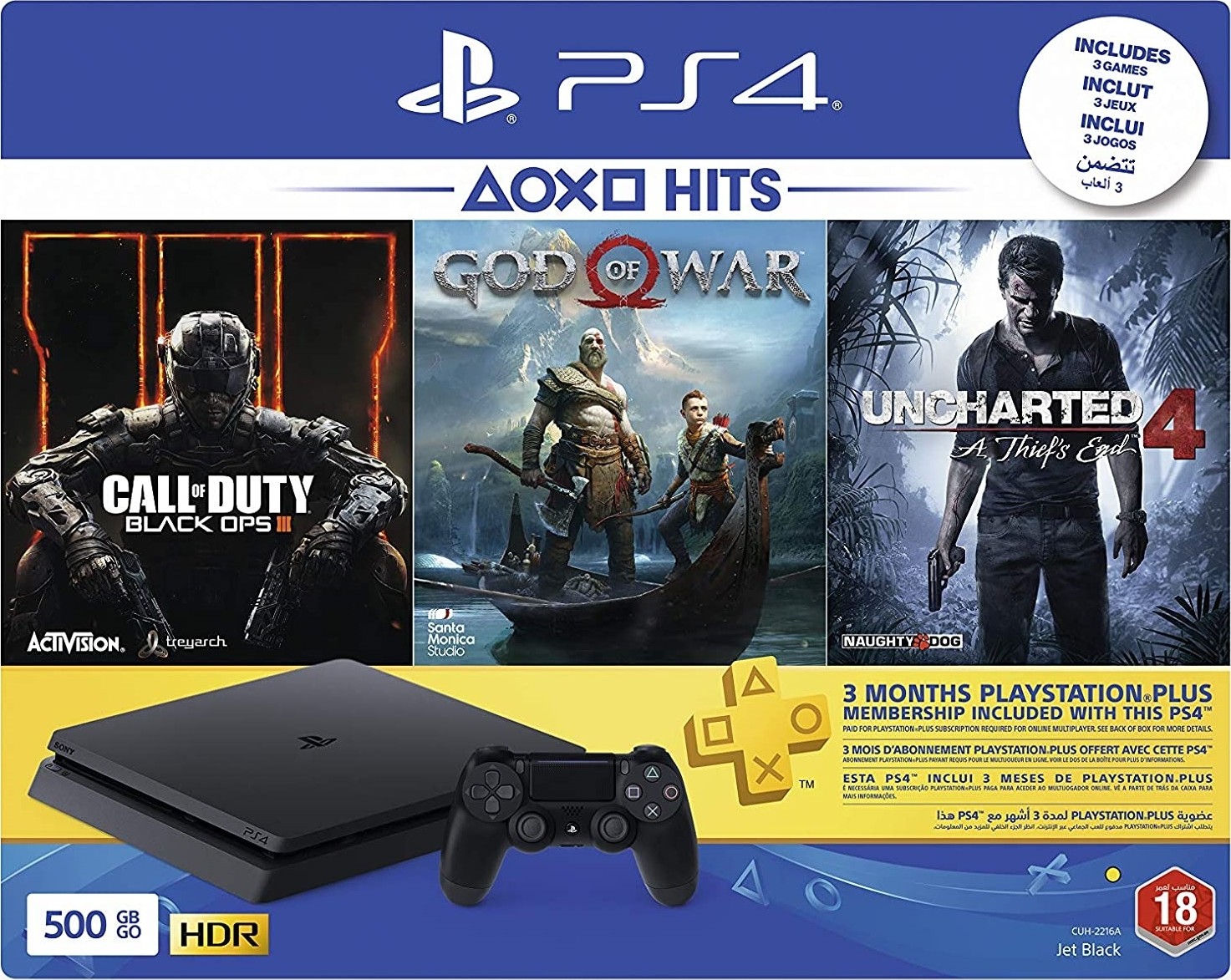 PlayStation Plus - Subscrição 3 Meses - Acessórios PS4 - Compra na