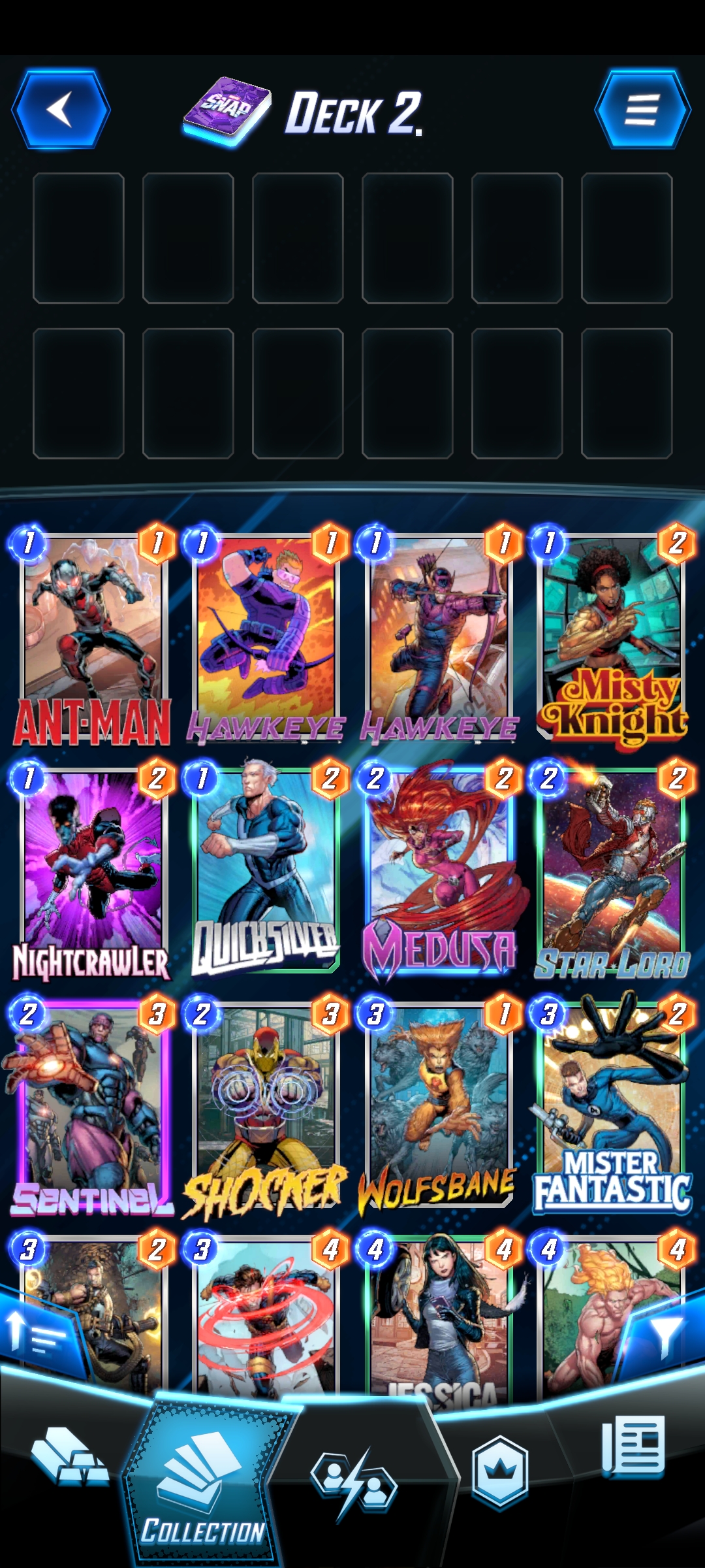 All Cards in Marvel Snap So Far