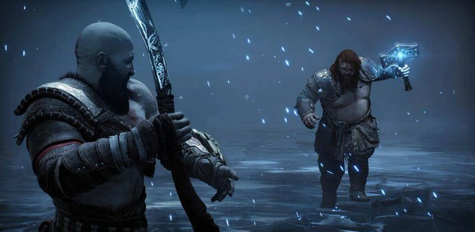 Leaked images of Thor visiting Kratos's Home! God of War Ragnarok  SPOILERS!!! 