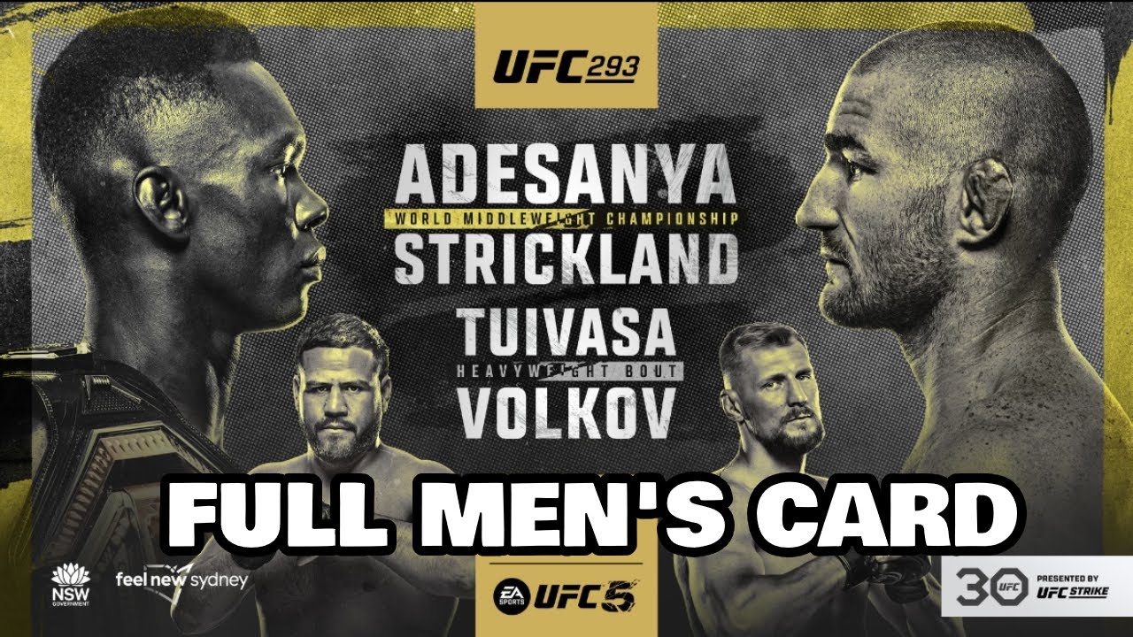 Watch UFC 293 Live Stream 𝙵ree 𝚁eddit 𝙾nline 𝚃v HONOR CLUB (LATAM)