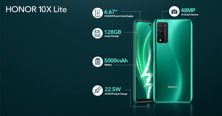 هاتف-HONOR-10X-Lite-متوفر-للبيع-بسعر-169-دولار-مع-هدايا-رائعة