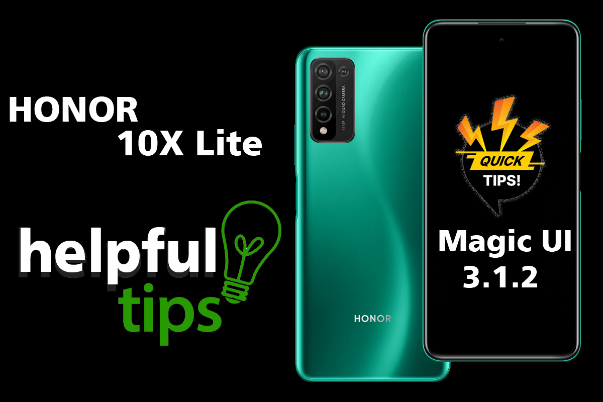 نصائح-وحيل-مفيدة-HONOR-10X-Lite