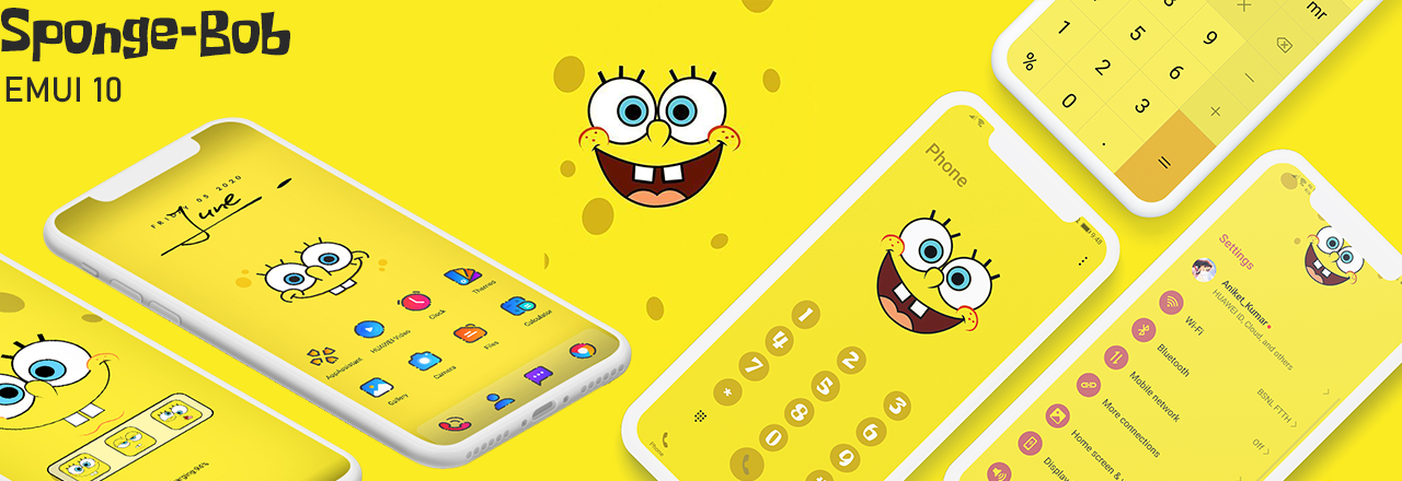 Original-Theme-SpongeBob-Theme-for-EMUI-910-Users