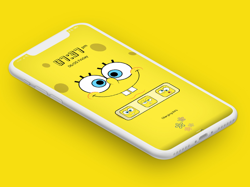 Original-Theme-SpongeBob-Theme-for-EMUI-910-Users