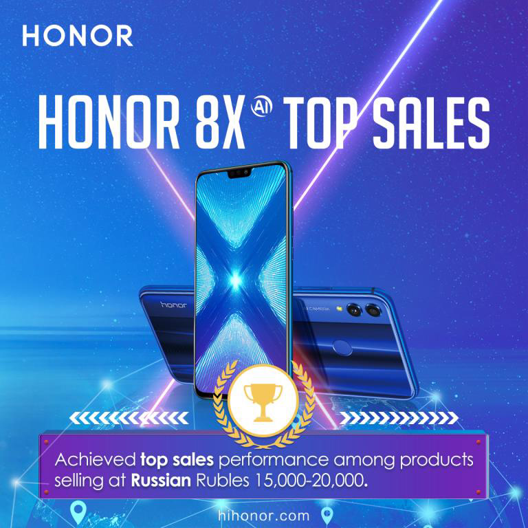 HONOR-8X---يتصدر-المبيعات-في-أنحاء-العالم