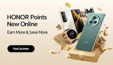 HONOR Points New available - Earn More & Save More