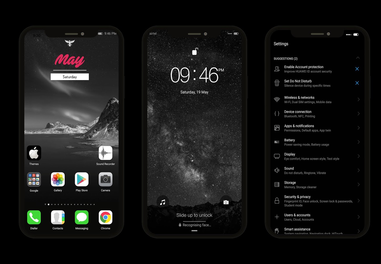 emui 8 dark theme