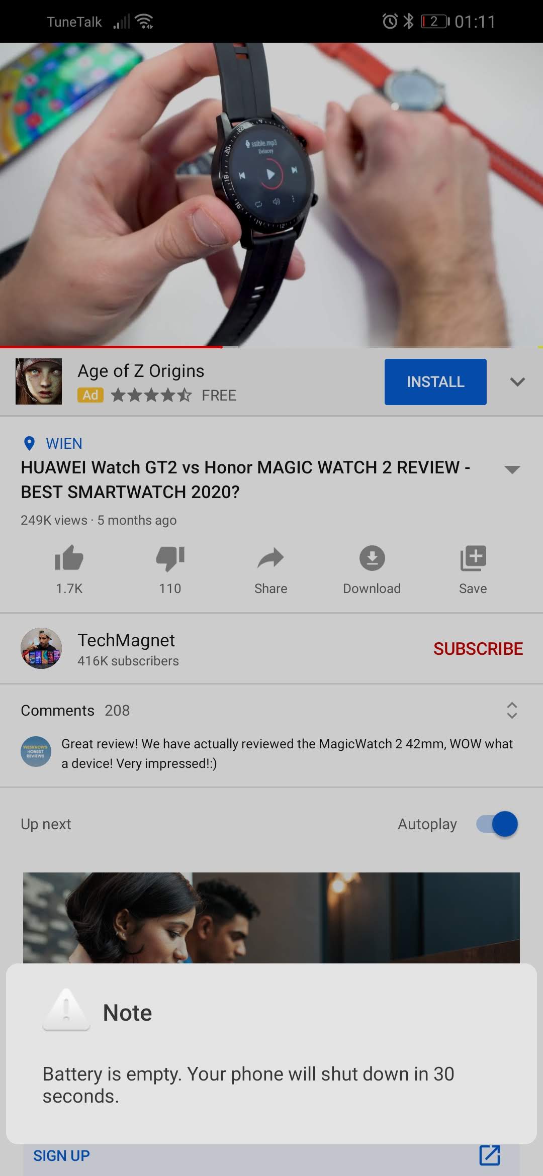 HONOR-9X-Lite-Battery-Review