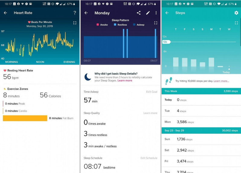 Comparison-Honor-Band-5-vs-Mi-Band-4-vs-Fitbit-Inspire-HR