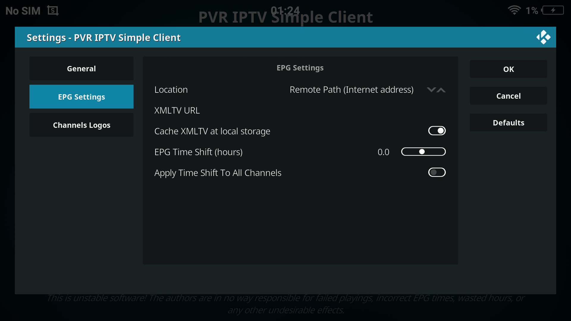 Самообновляемые плейлисты iptv