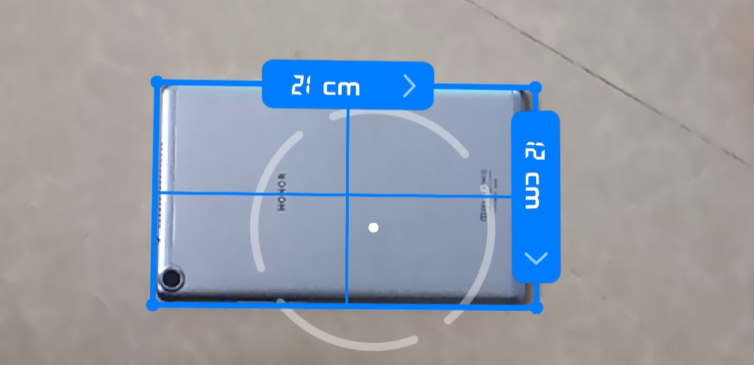 Share-Huawei-Stock-AR-Measure-App
