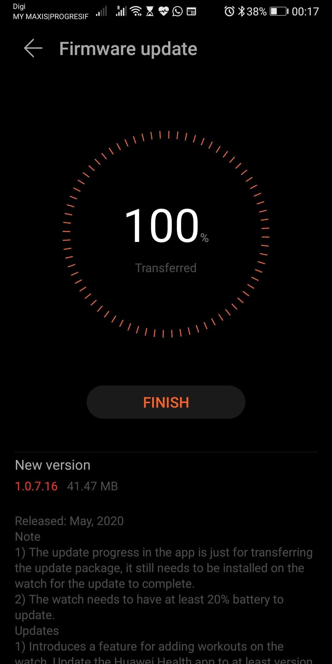 SoftwarenbspupdatenbspavailablenbspfornbspHonornbspMagicnbspWatchnbsp2
