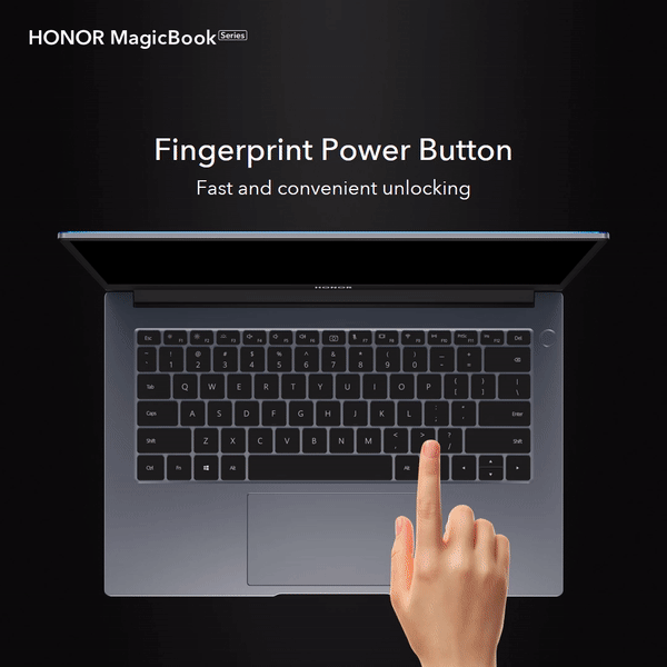 Honor-MagicBook-A-Laptop-With-Fingerprint-Unlock