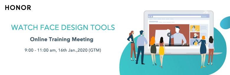 HONOR-WatchBand-Face-Design-Training