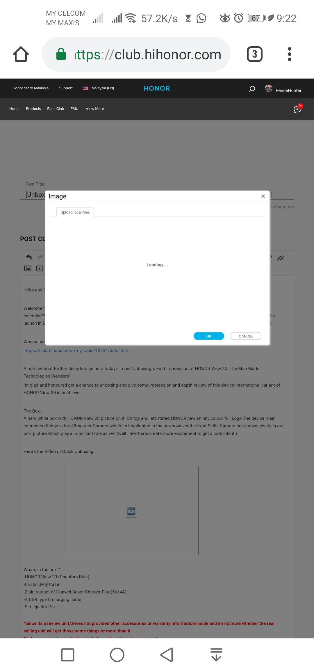 Unboxing-amp-1st-Impression-HONOR-View-20---The-Man-Made-Technologies