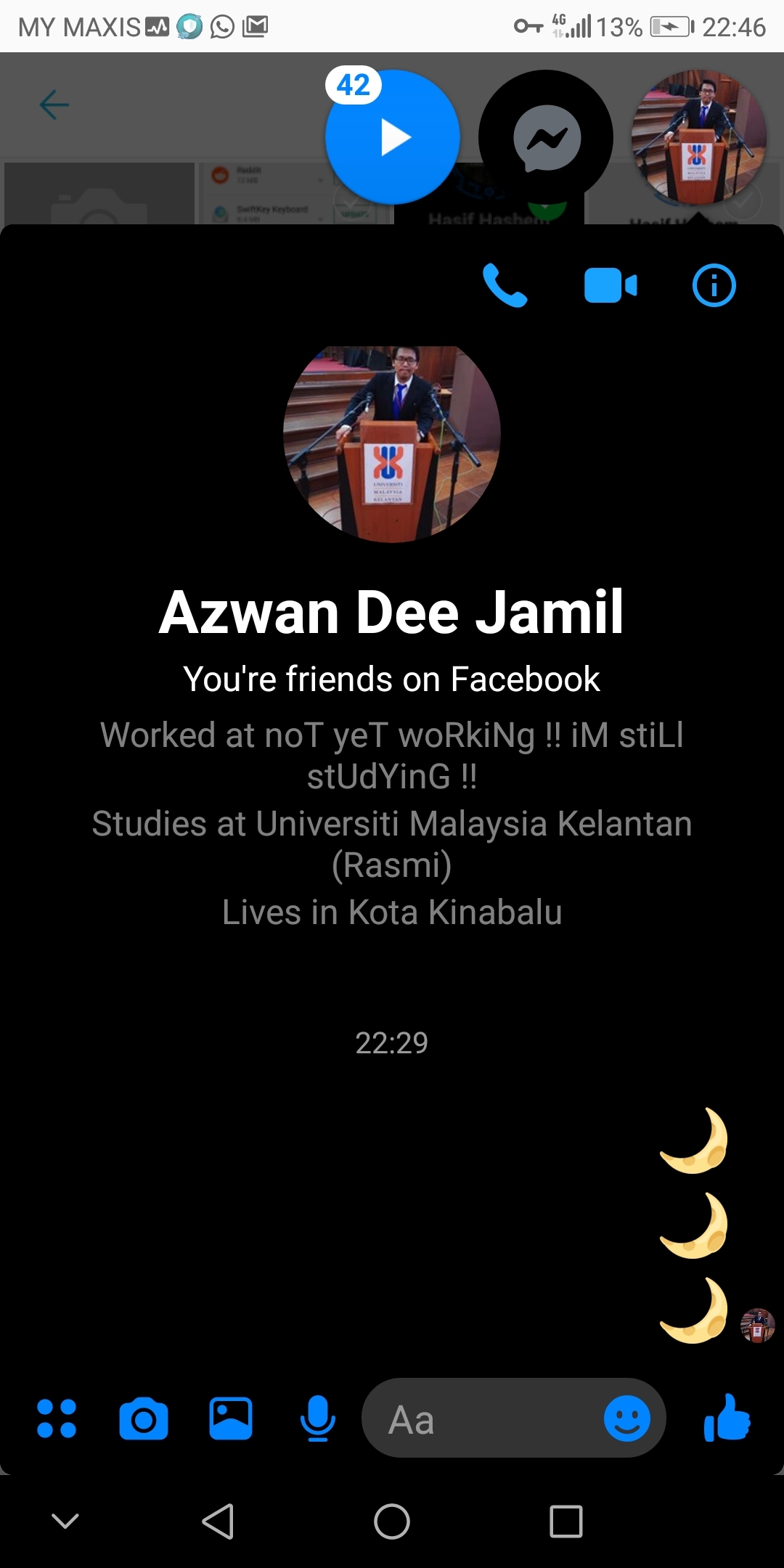 Step-to-enable-Facebook-messenger-Dark-Mode