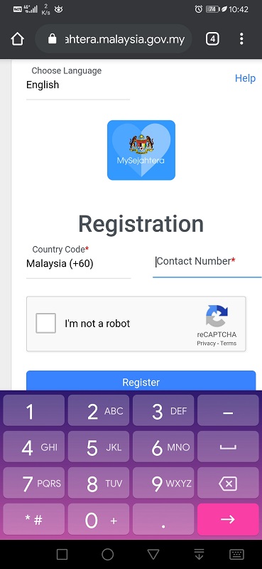 Mysejahtera.malaysia.gov.my register