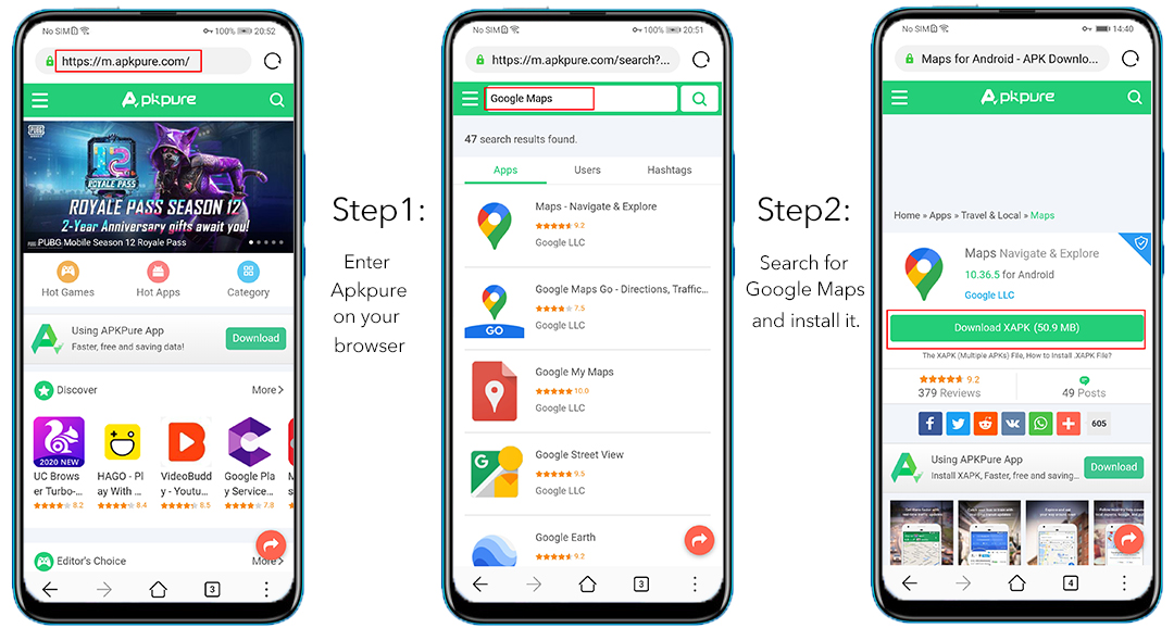 App-Guide-Google-Maps-is-Available-on-HONOR-9X-PRO