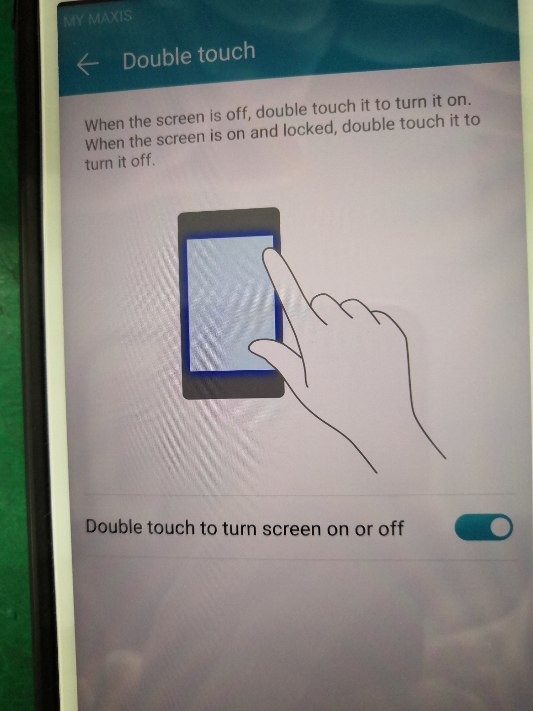 Double-tap-on-honor-10