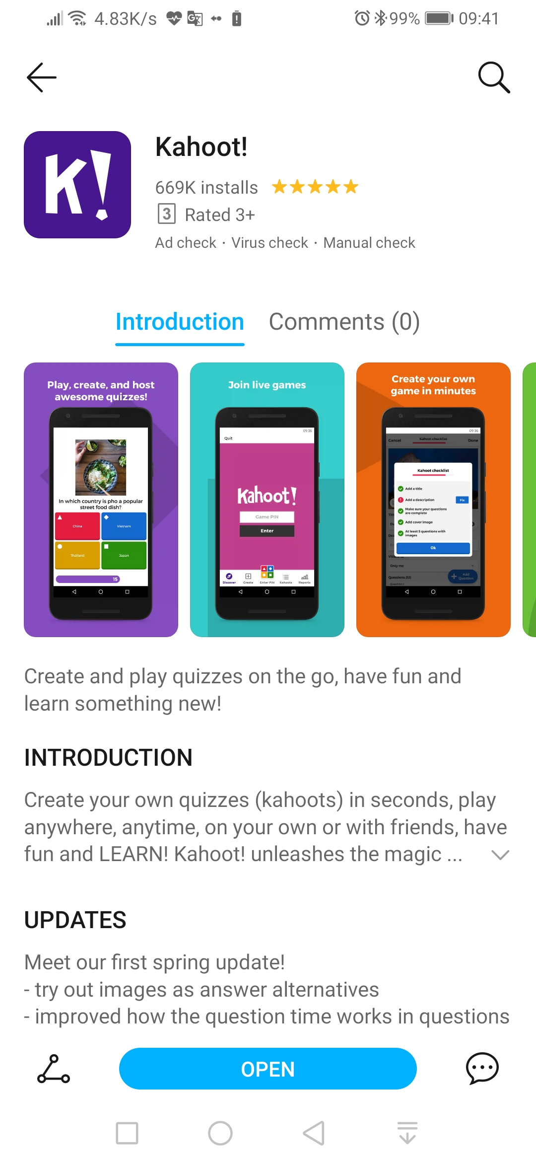 Kahoot! Play & Create Quizzes on the App Store