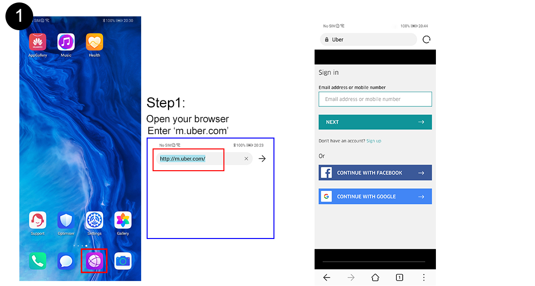 App-Guide-How-to-Use-Uber-on-HONOR-9X-PRO