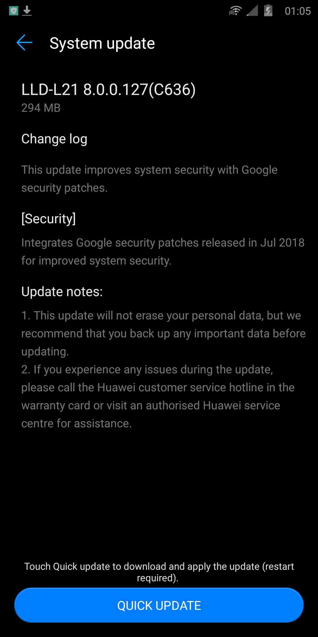 update-for-honor-9-lite