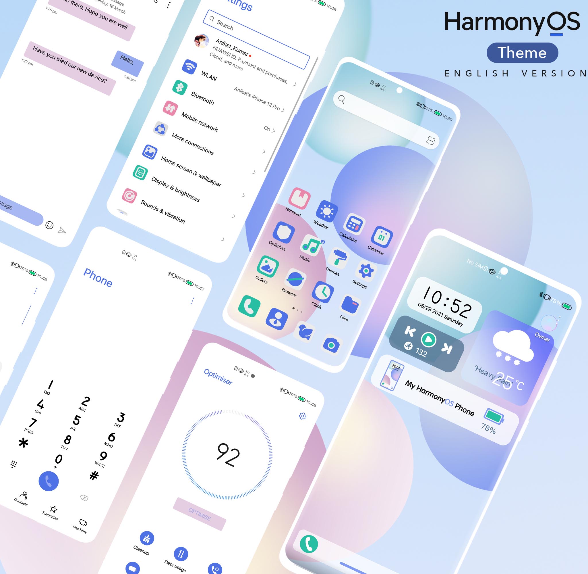 [Theme Share] Harmony OS