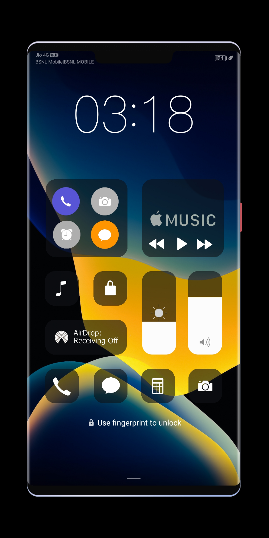 HUAWEI-ve-HONOR-Akıllı-Telefonlar-için-IOS-14-Based-Tema
