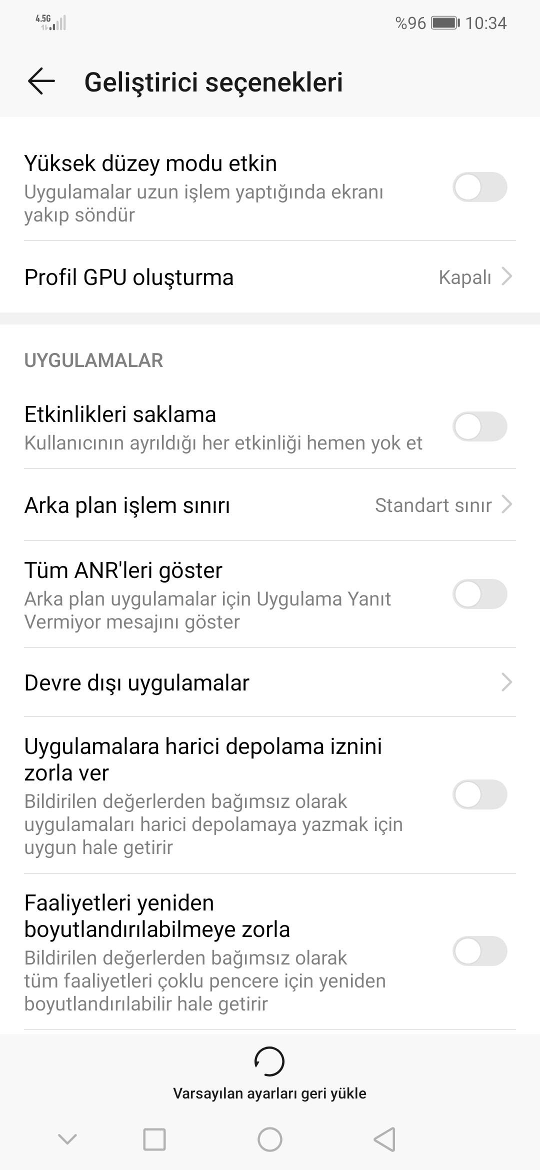 Geliştirici-Secenekleri-Aktif-etmek