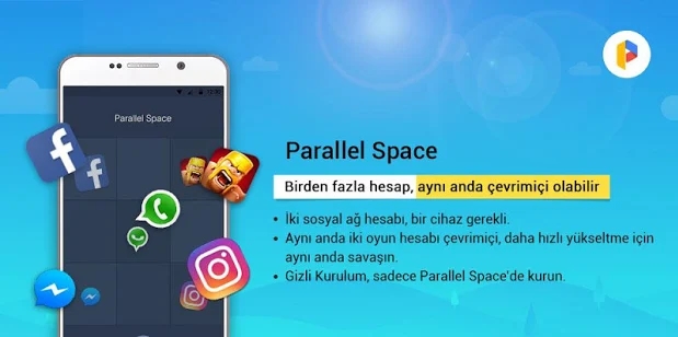 Haftanın-Uygulaması-6-Parallel-Space---Çoklu-Hesap-Yönetimi