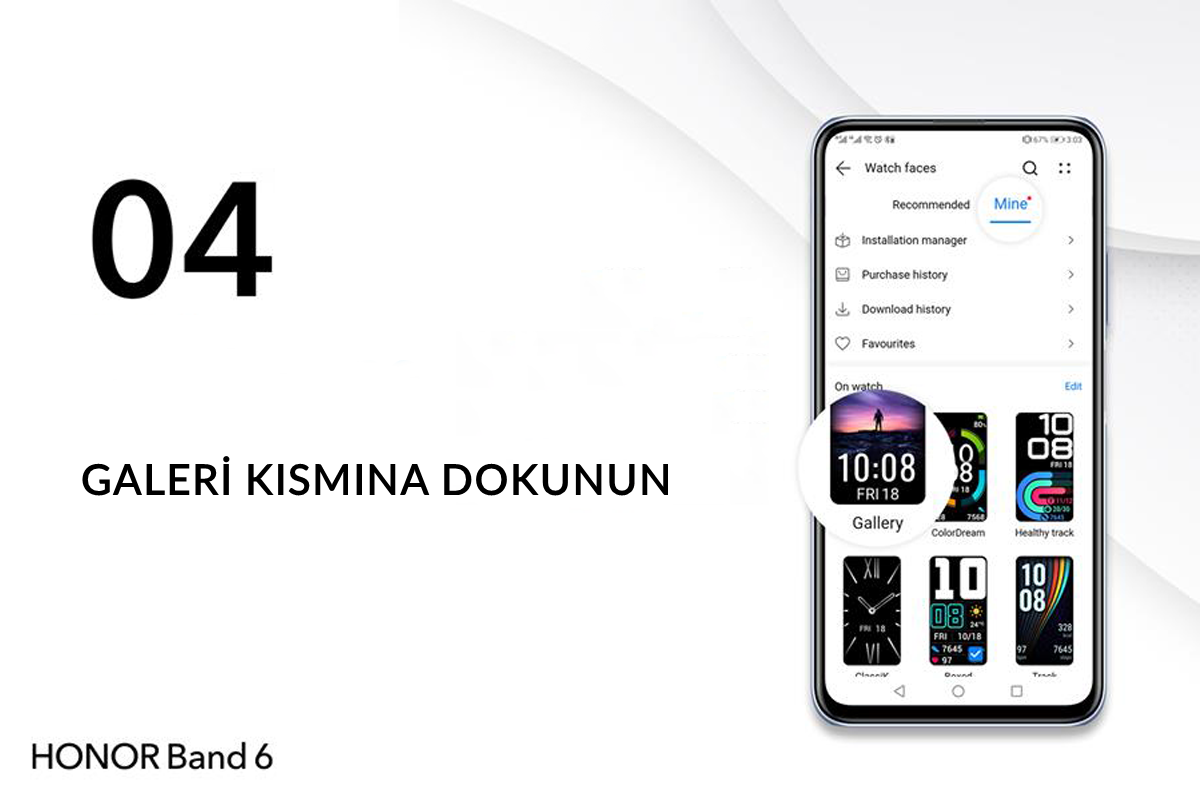 pspan-stylefont-size18pxstrongHONOR-Band-6-tema-özelleştirme-işlemi
